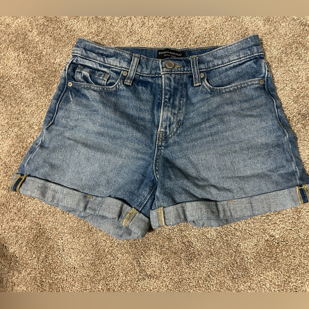 Banana Republic High rise size 25 jeans shorts
